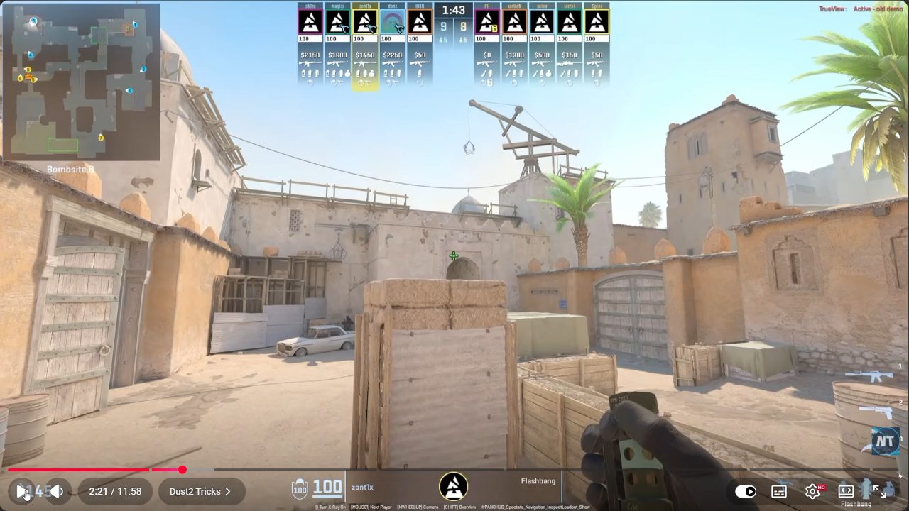 Dust II - Angle B Site