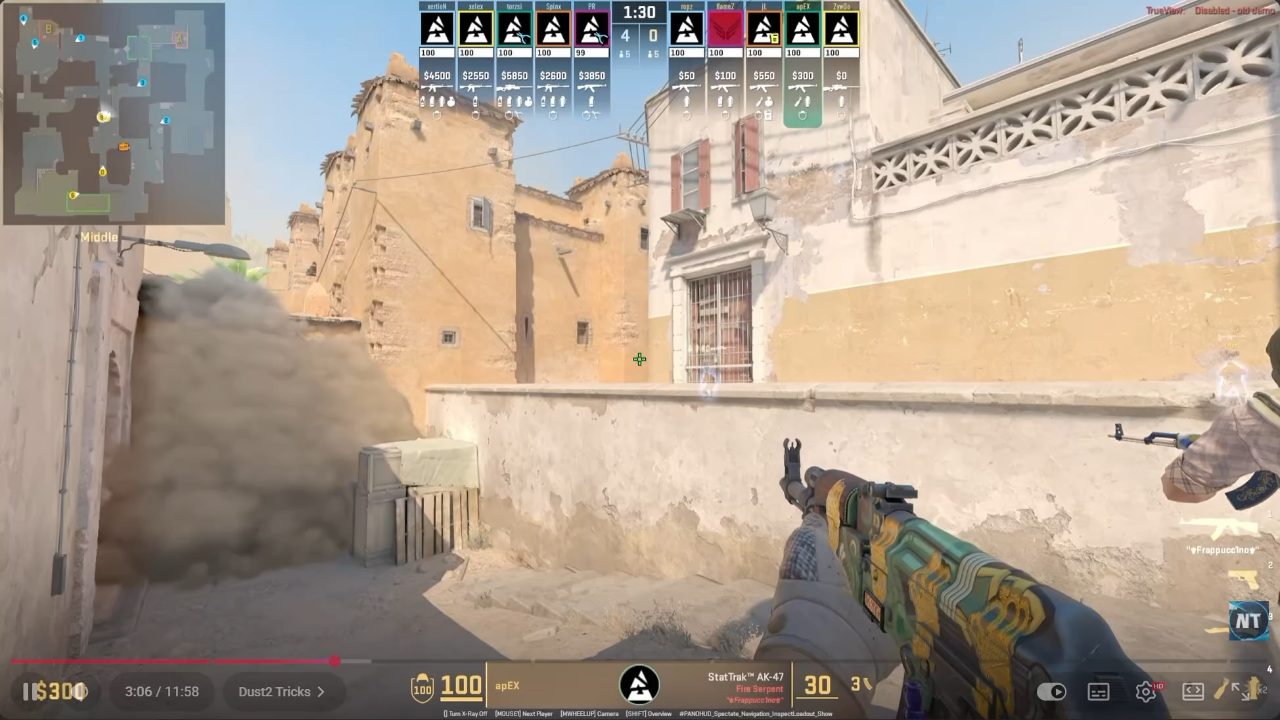 Dust II - Boost Mid