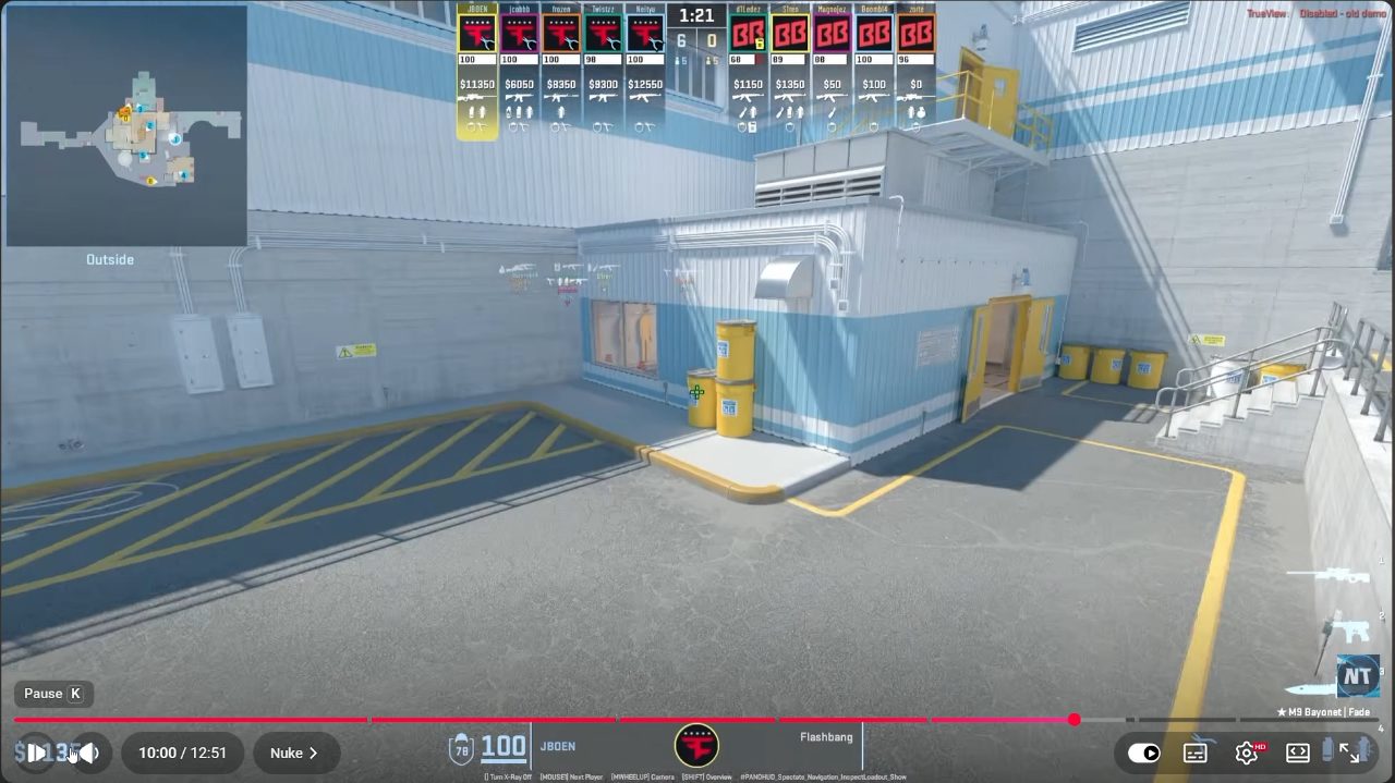 Nuke - Trick CT Spawn