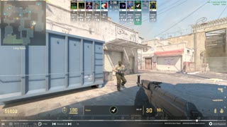 Smoke CT Spawn depuis Long Doors