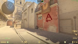 Smoke Window from T Spawn