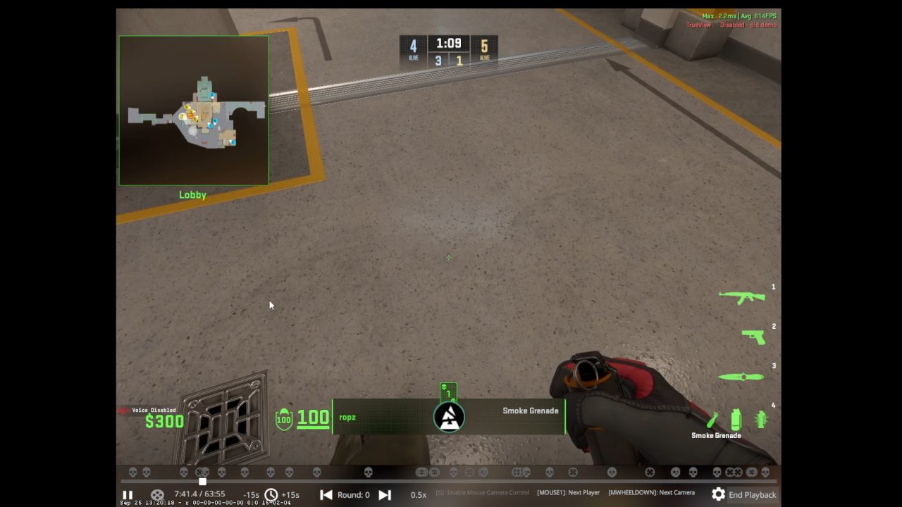 Smoke Main from Lobby